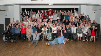 Club members celebrating 40 years